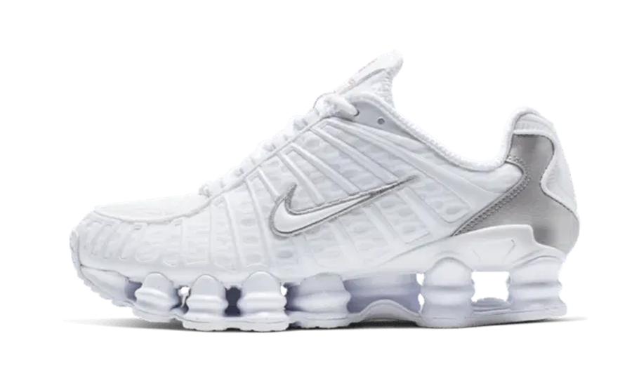 Nike Shox TL Metallic White